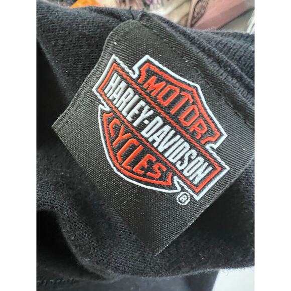 Harley Davidson Motor Cycles Roatan L Black Tee Shirt - Picture 4 of 5